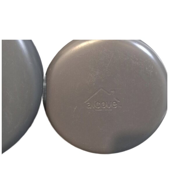 Alcove Cookware Sauce Pan Pots Green Gray Long Silver Handles Small 7" Medium 8" - Picture 4 of 6